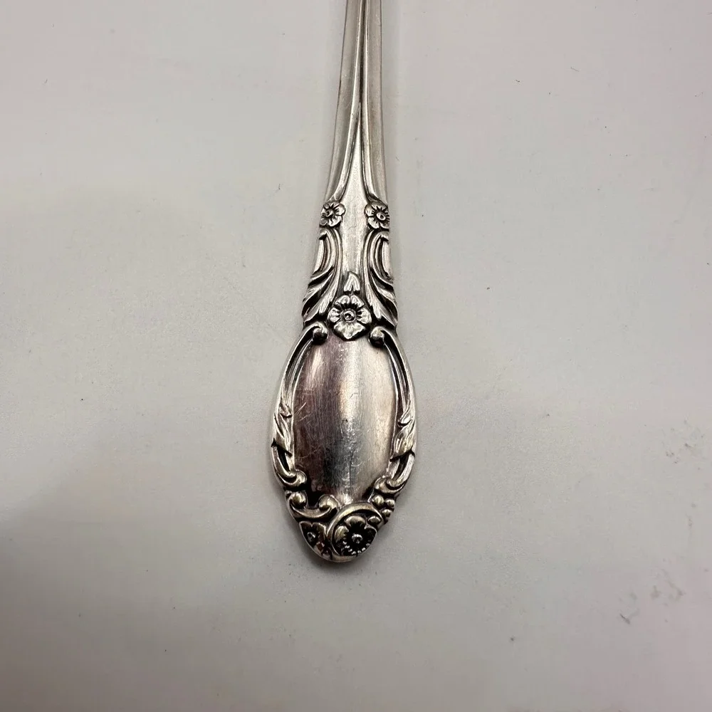 Wm A Rogers Oneida Spoonful of Sugar Silver Plate Stamped Spoon Mary Poppins